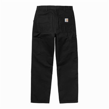 Carhartt WIP Pants Single Knee cotton black rinsed